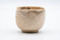 Tezumi — Japanese Matcha Bowl - Pink Floral Square-shaped Chawan - 200ml — front view from another angle