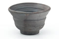 Tezumi — Japanese Teacups - Pair of Earthy Wabi Yunomi - 80ml — top-down view of the interior