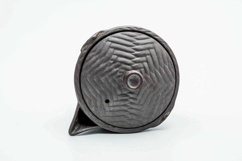 Japanese Houhin - Textured Weathered Banko-yaki Handle-less Mesh Teapot - 150ml