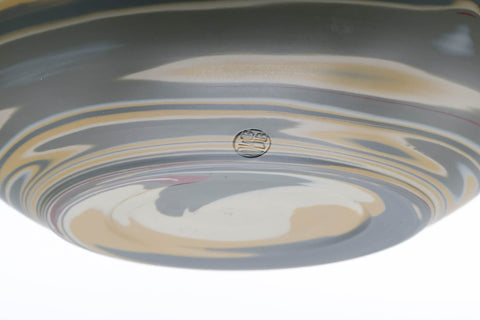 Japanese Kensui - Large Nerikomi Water Bowl - 860ml