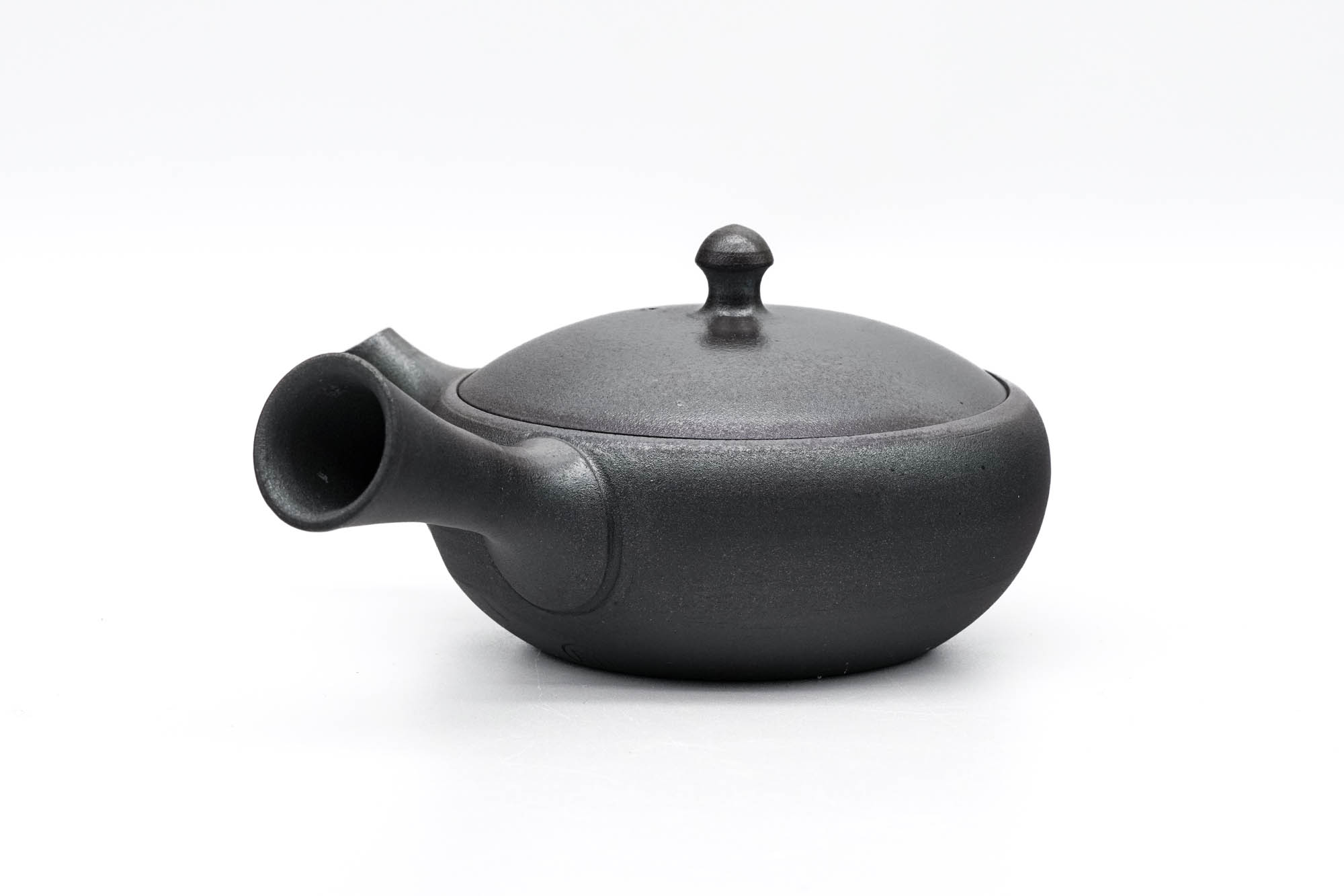 Japanese Kyusu - 澤田朋大 Sawada Tomohiro - Metallic Tokoname-yaki Teapot - 160ml