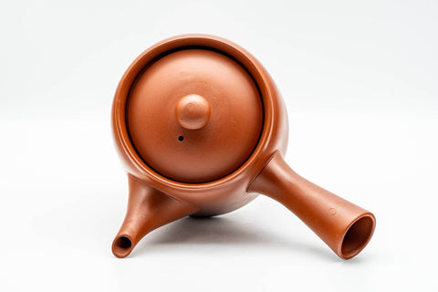 Japanese Tea Set - Floral Tokoname-yaki Kyusu Teapot with 4 Yunomi Teacups