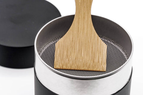 Matte Metal Matcha Sifter Canister