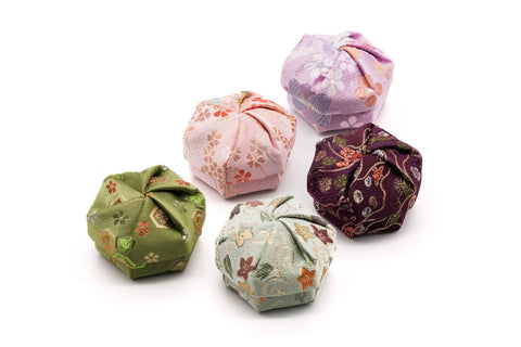 Silk Kōgō - Incense Box