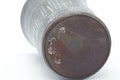 Tezumi — Japanese Teacup - Grey White Mishima Kyo-yaki Yunomi - 155ml — inverted showing the foot ring
