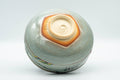 Japanese Matcha Bowl - 赤膚山 Akiyama Kiln - Sage Glazed Akahada-yaki Chawan - 350ml - Tezumi