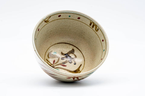 Japanese Matcha Bowl - Bamboo Rooster Shibukusa-yaki Chwan - 400ml