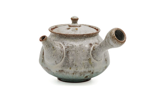 White Ash Glazed Tokoname Teapot - 220ml