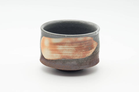 Japanese Matcha Bowl - 緑栄窯 Ryokuei Kiln - Speckled Gohonte Hakeme Hagi-yaki Chawan - 200ml