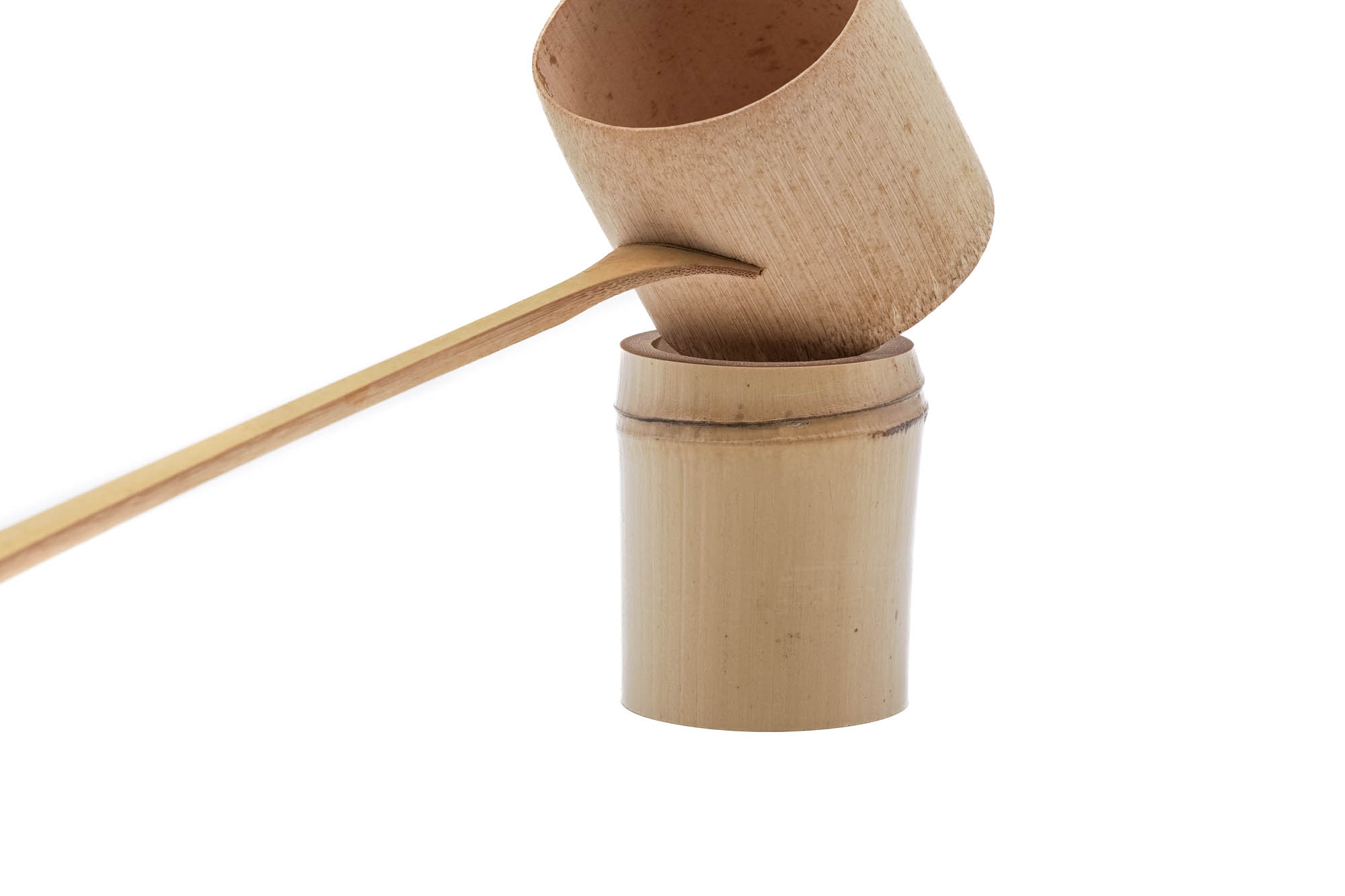 Japanese Futaoki - 翠華園 Suikaen - Bamboo Lid Rest for Furo Use