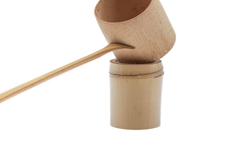 Furo Bamboo Futaoki - Brazier Lid Rest