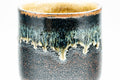 Japanese Teacup - Black Brown Drip-Glazed Yunomi - 150ml - Tezumi