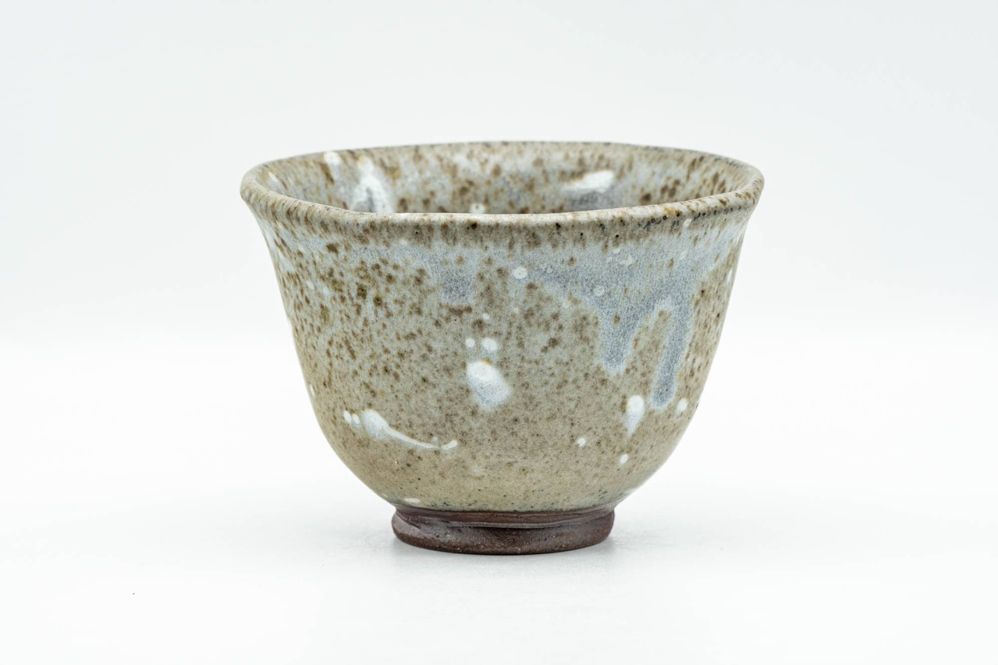 Japanese Teacup - Earthy Speckled Grey Glazed Yunomi - 170ml