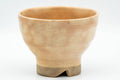 Japanese Teacup - Beige Gohonte Hagi-yaki Yunomi - 140ml - Tezumi