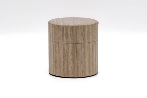 Oak Wood Veneer Tea Canister - 100g