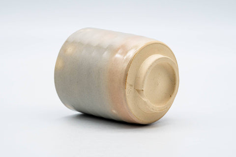 Japanese Teacup - Beige Pink Gohonte Hagi-yaki Yunomi - 240ml