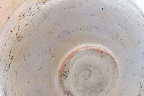 Japanese Matcha Bowl - Beige Earthy Speckled Chawan - 500ml