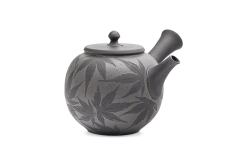 Momiji Black Kokudei Tokoname Teapot - 280ml