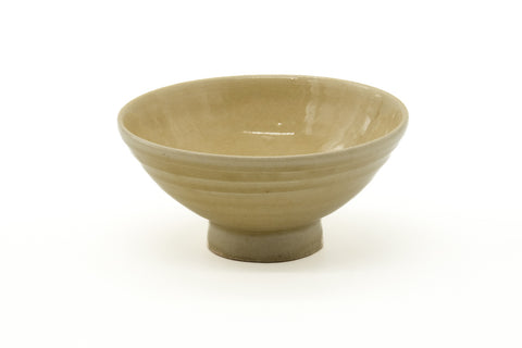 Japanese Matcha Bowl - Yellow Ki-Seto Glazed Summer Chawan - 325ml