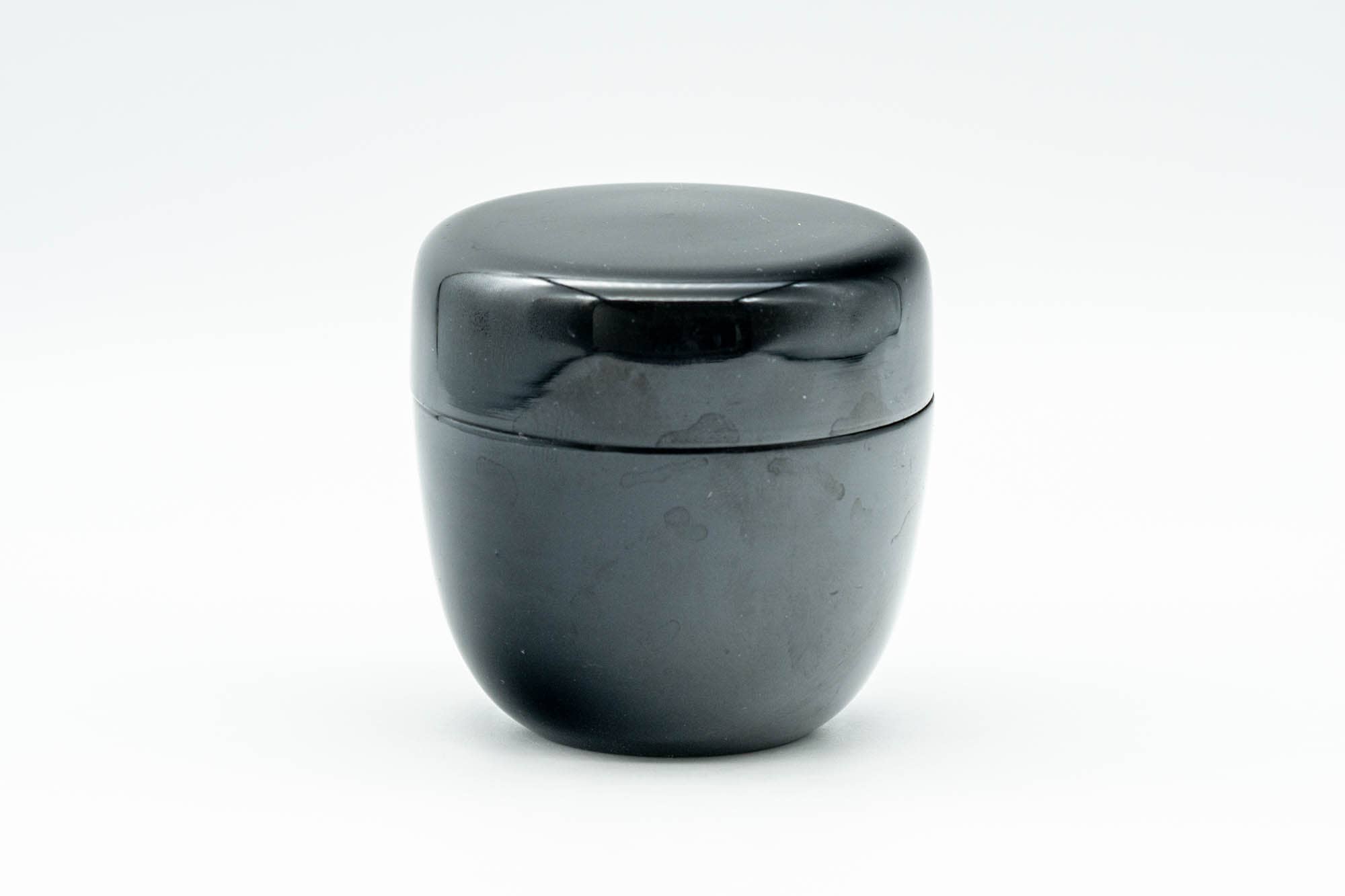 Japanese Natsume - Black Plastic Matcha Tea Caddy - 50ml