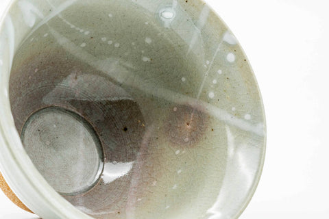 Japanese Matcha Bowl - Beige Glazed Hagi-yaki Chawan - 200ml