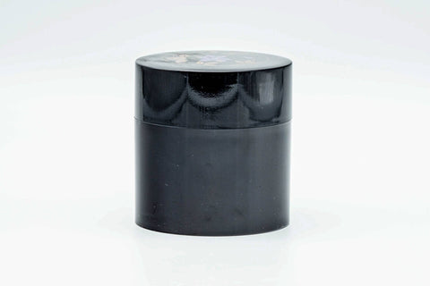 Japanese Chazutsu - Floral Purple Plastic Tea Canister - 300ml