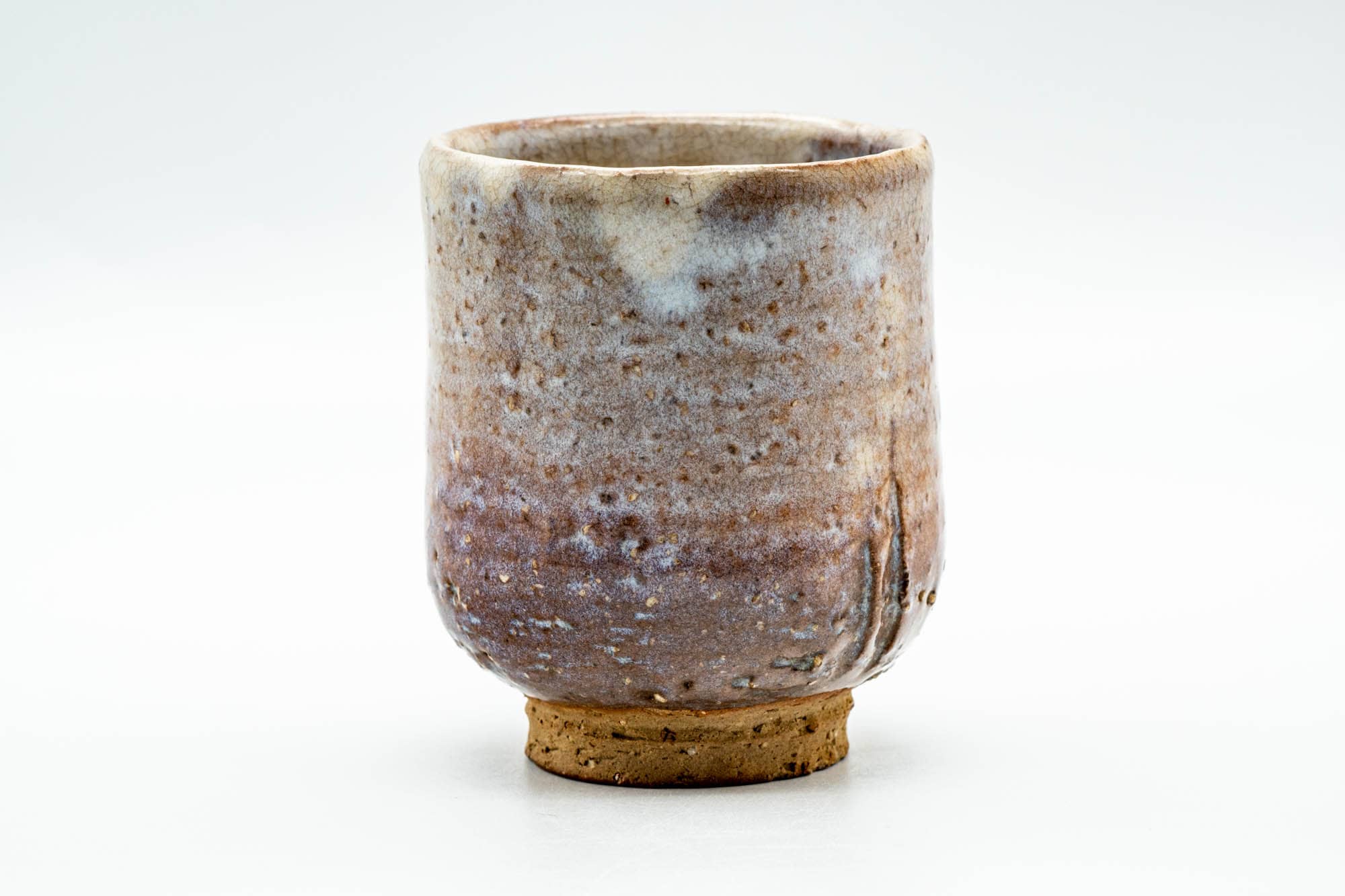 Japanese Teacup - Earthy White Glazed Hagi-yaki Yunomi - 180ml