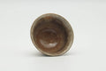 Tezumi — Japanese Teacup - Beige Crazed Glazed Hagi-yaki Yunomi - 80ml — three-quarter view