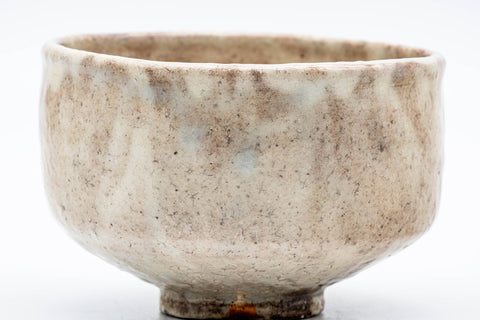 Japanese Matcha Bowl - 兼田佳炎 Kaneda Keien - Milky Glazed Hagi-yaki Chawan - 350ml