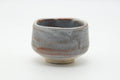 Tezumi — Japanese Matcha Bowl - Blue White Shino Glazed Mino-yaki Chawan - 400ml — front view