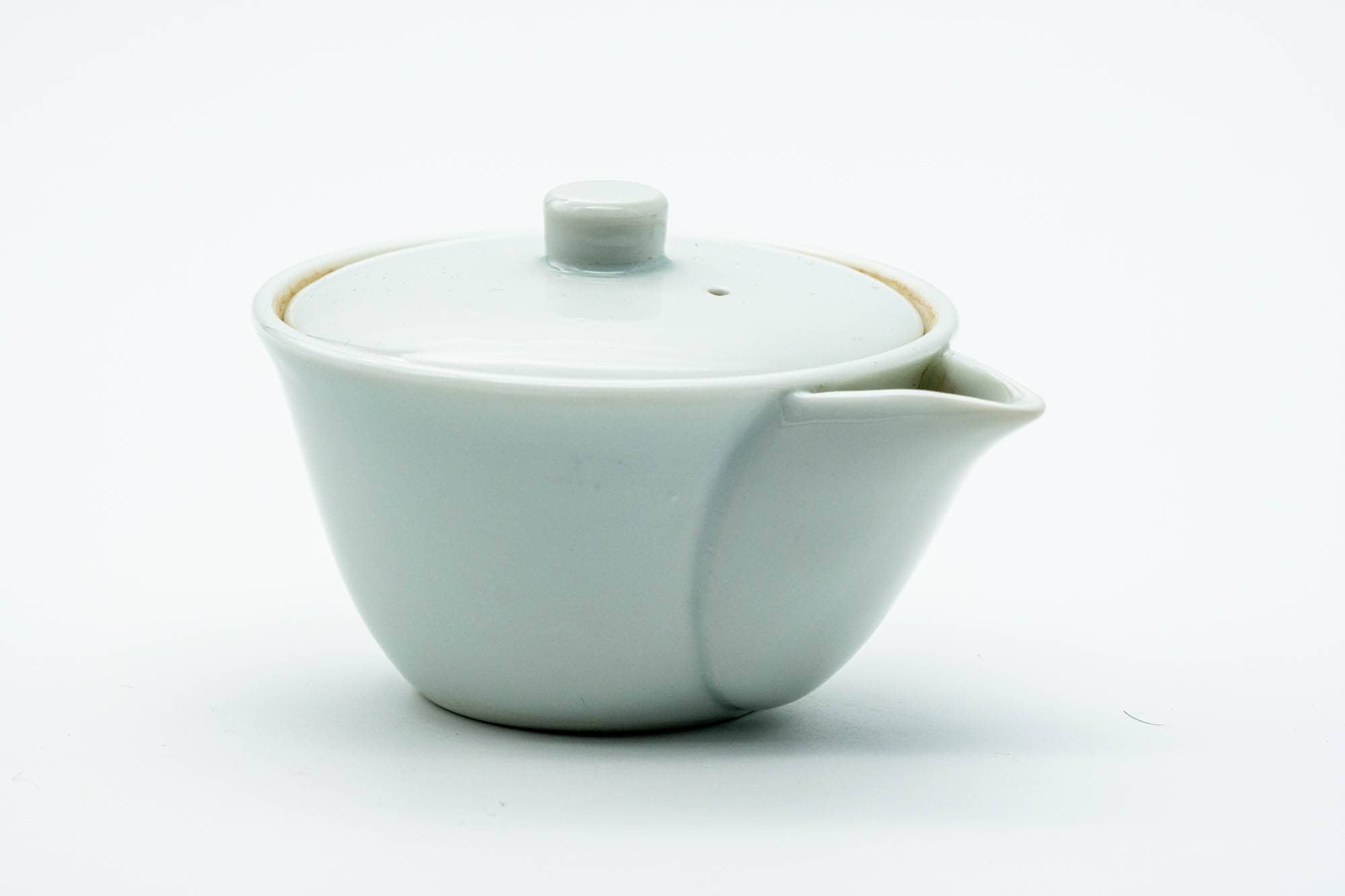 Japanese Houhin - White Porcelain Arita-yaki Ceramic Filter Teapot - 140ml