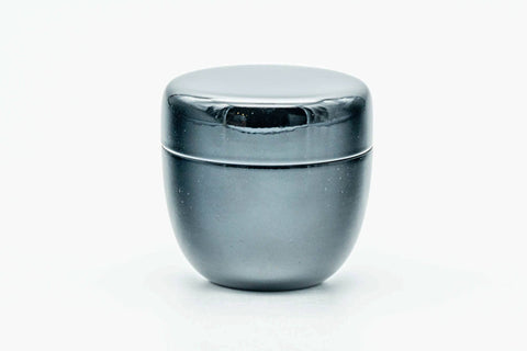 Japanese Natsume - Small Black Lacquer Matcha Tea Caddy - 50ml