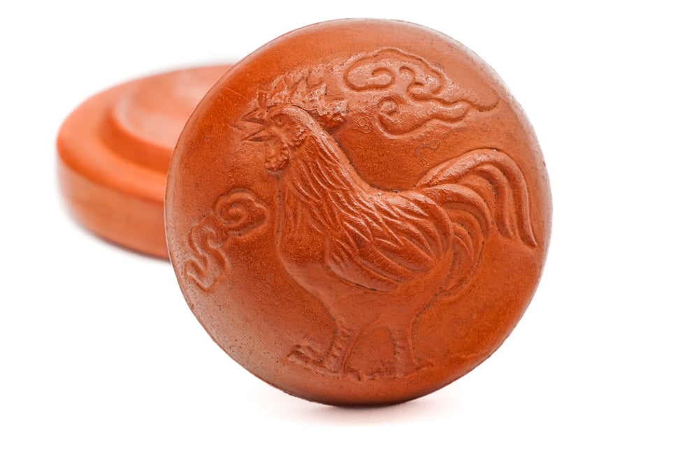 Japanese Kogo - 雅耕 Year of the Rooster Incense Container