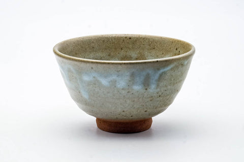 Japanese Matcha Bowl - Beige Mottled Karatsu-yaki Chawan - 250ml
