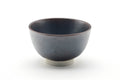 Tezumi — Japanese Matcha Bowl - Brown Glossy Glazed Wan-nari Chawan - 350ml — front view from another angle