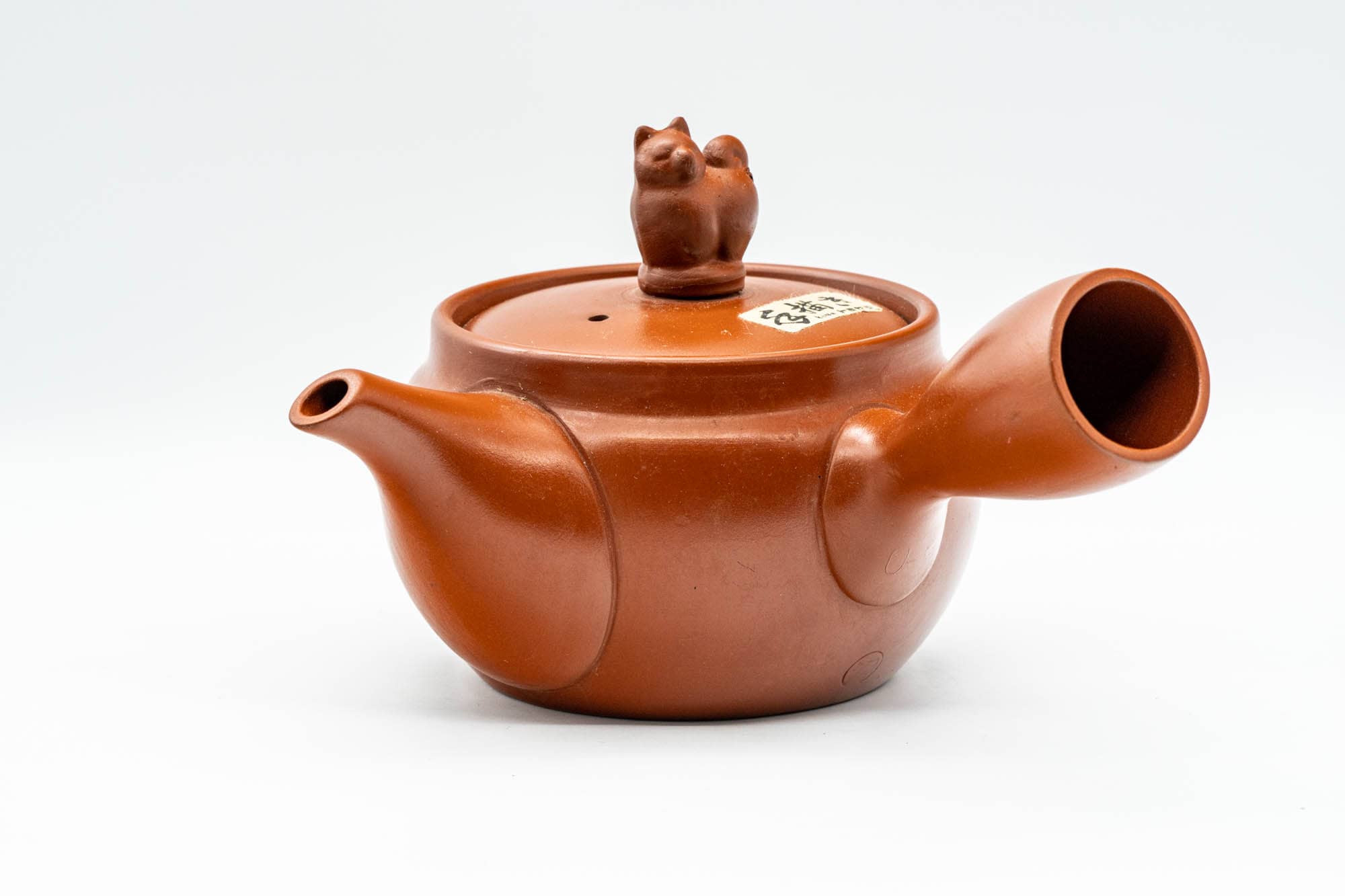 Japanese Kyusu - House Cat Tokoname-yaki Teapot - 330ml - Tezumi