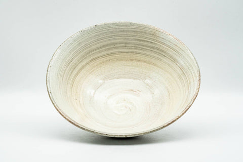 Japanese Matcha Bowl - Grey Pink Hakeme Glazed Summer Chawan - 150ml