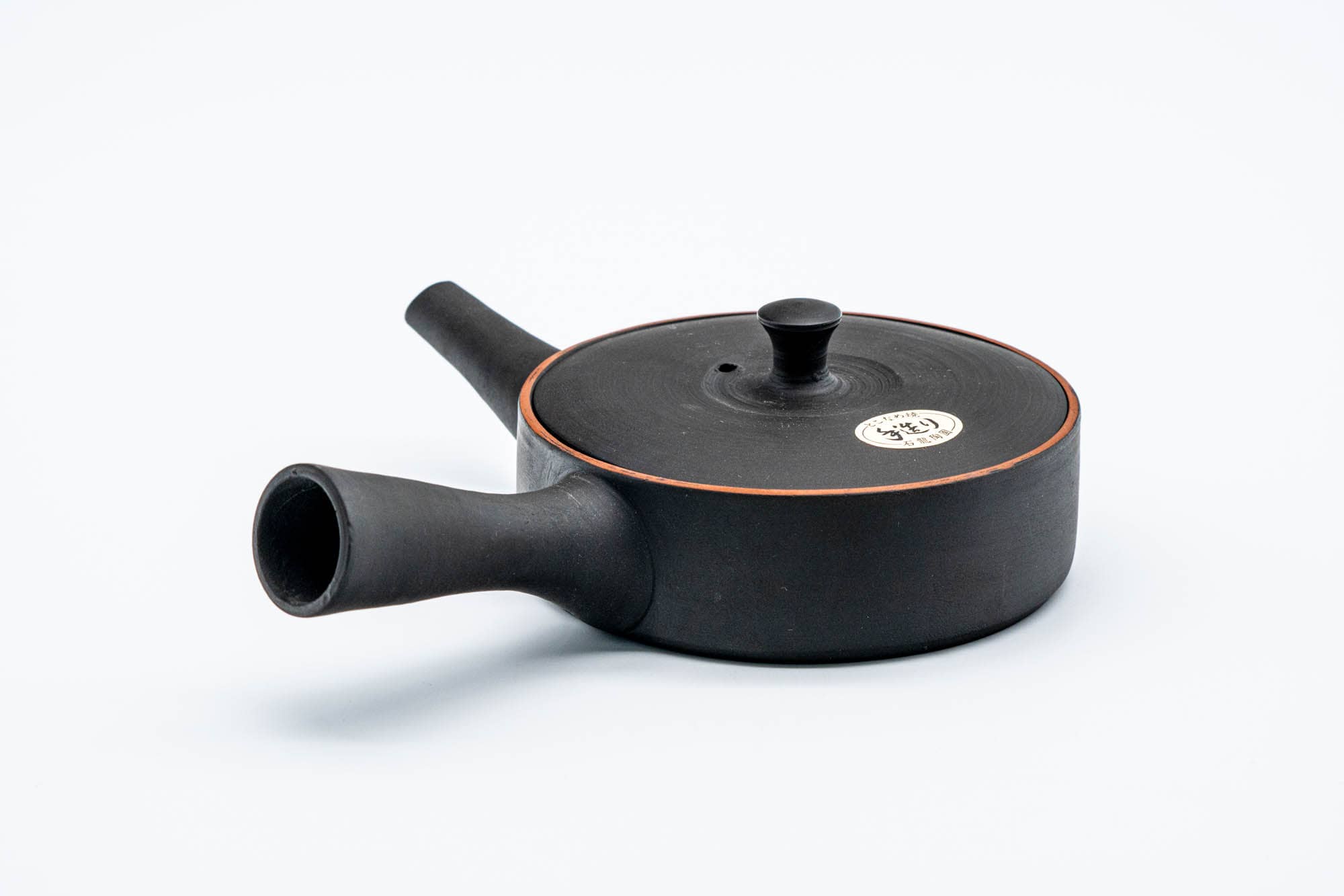 Japanese Kyusu - 石龍窯 Sekiryu Kiln - Kokudei Shudashi Tokoname-yaki Ceramic Teapot - 110ml