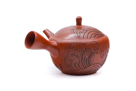 Cresting Waves Tokoname Teapot - 260ml