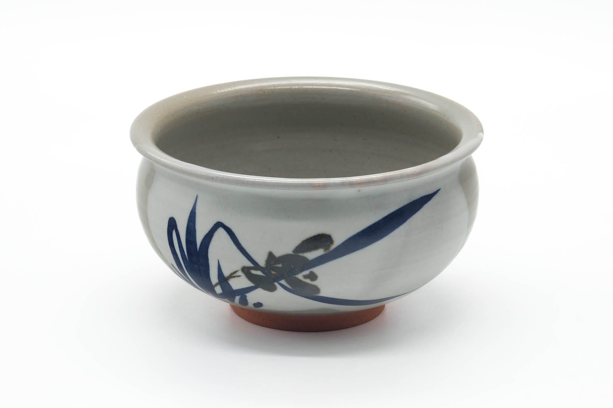 Japanese Kensui - Abstract Grey Glazed Water Bowl - 615ml
