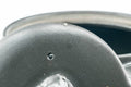 Japanese Kyusu - Year of the Pig Black Kurodei Tokoname-yaki Teapot - 360ml - high angle view of the body