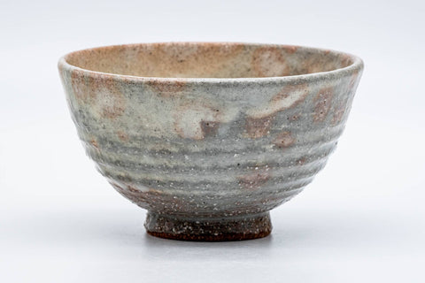 Japanese Matcha Bowl - 萩殿窯 Hagiden Kiln - Gohonte Rokurome Hagi-yaki Chawan - 250ml