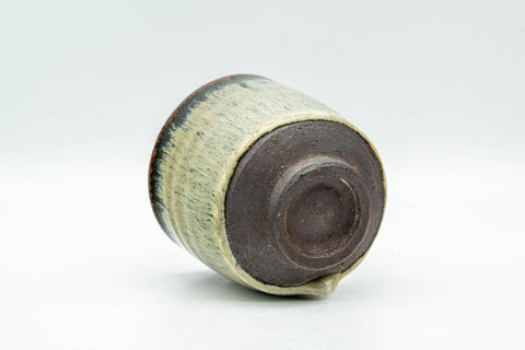 Japanese Teacup - Beige Hare's Fur Drip-Glazed Yunomi - 130ml - Tezumi