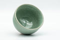 Japanese Teacup - Emerald Green Snowflake Glazed Yunomi - 120ml - Tezumi