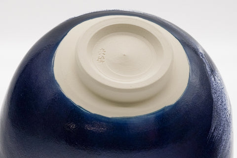 Blue Hakeme Kiyomizu Chawan