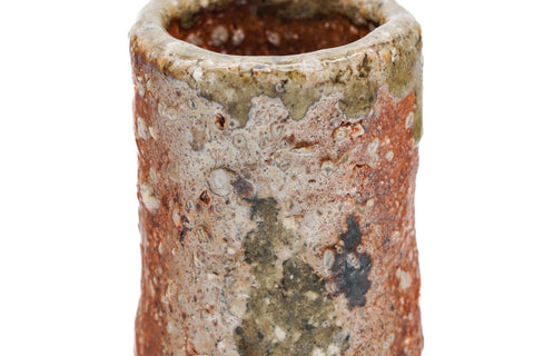 Japanese Futaoki - Earthy Shigaraki-yaki Ladle and Lid Rest