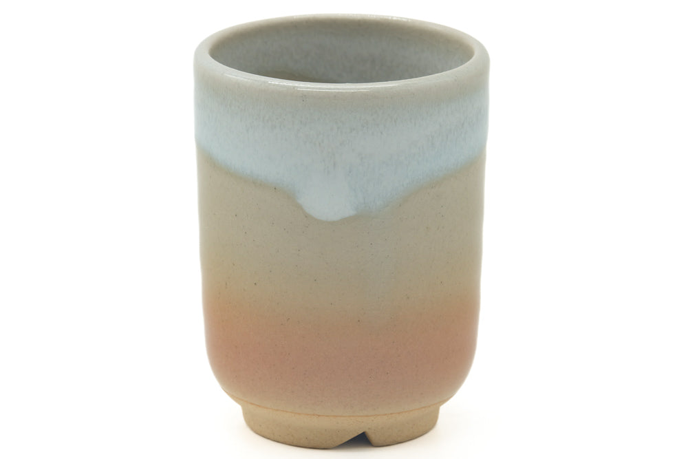 Japanese Teacups - Pair of Meoto Hagi Yunomi - 140ml