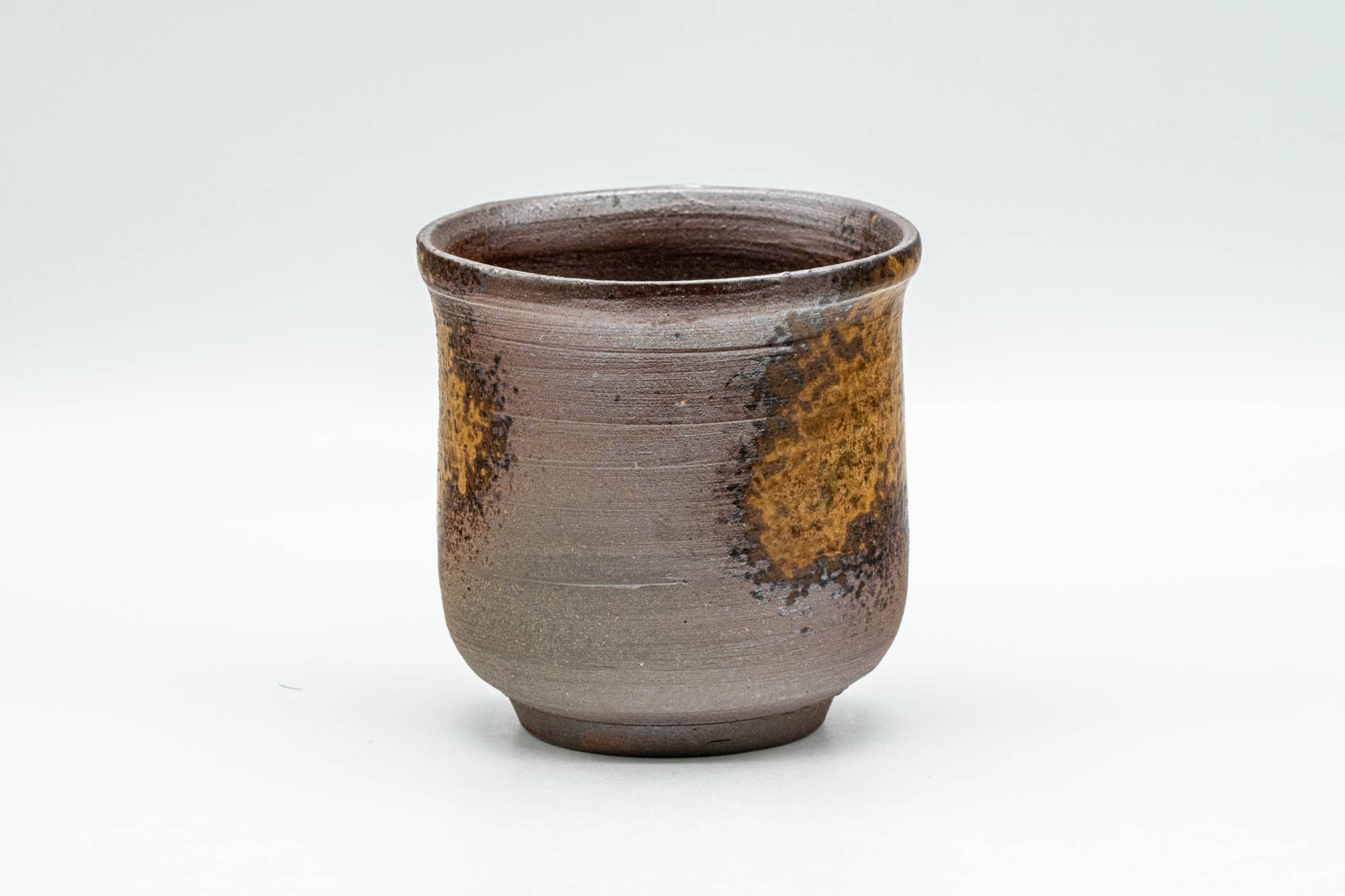 Japanese Teacup - Brown Ash Glazed Shigaraki-yaki Yunomi - 150ml