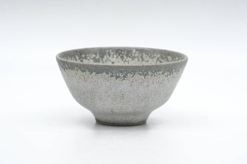 Japanese Teacup - White Tenmoku Glazed Guinomi - 60ml