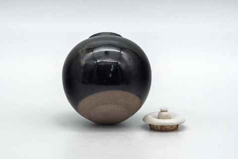 Japanese Chaire - 中村陶六 Touroku Nakamura - Heshizuku Kyo-yaki Tea Container with Shifuku